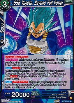 SSB Vegeta, Beyond Full Power