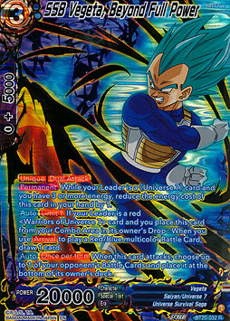 SSB Vegeta, Beyond Full Power