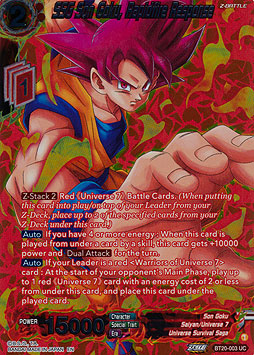 SSG Son Goku, Rapidfire Response