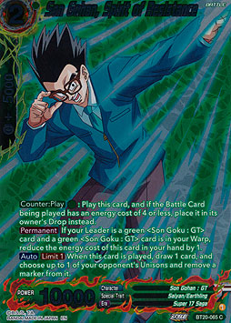 Son Gohan, Spirit of Resistance