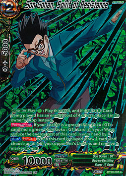 Son Gohan, Spirit of Resistance