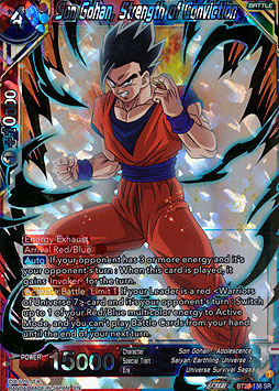 Son Gohan, Strength of Conviction