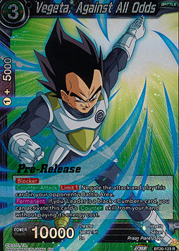 Vegeta, Against All Odds
