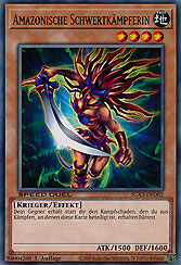 Amazonische Schwertkämpferin