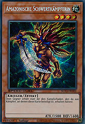 Amazonische Schwertkämpferin