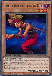 Dunkler Skorpion - Chick der Gelbe
