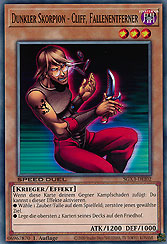 Dunkler Skorpion - Cliff, Fallenentferner