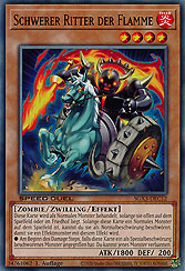 Schwerer Ritter der Flamme