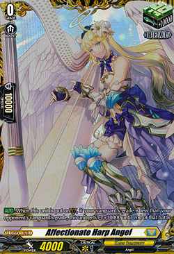 Affectionate Harp Angel