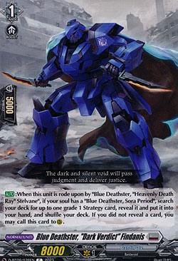 Blue Deathster, Dark Verdict Findanis