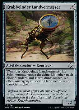 Krabbelnder Landvermesser