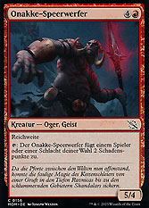 Onakke-Speerwerfer