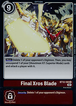 Final Xros Blade