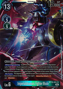 Imperialdramon: Fighter Mode