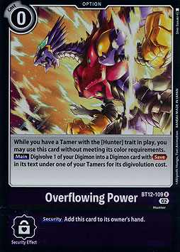 Overflowing Power