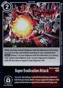 Super Eradication Attack