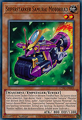 Superstarker Samurai Motorrad