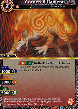 Cornered Flamerat