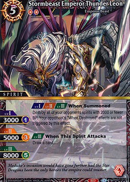 Stormbeast Emperor Thunder Leon