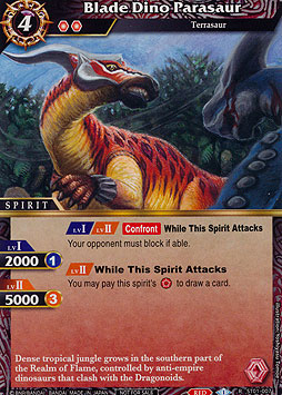 Blade Dino Parasaur