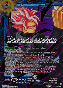 SS Rosé Goku Black, Dark Purple Sickle