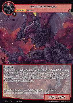 Bewaffneter Drache