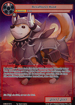 Bewaffneter Hund
