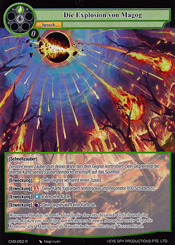 Die Explosion von Magog