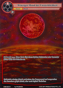 Winziger Mond der Unsterblichkeit