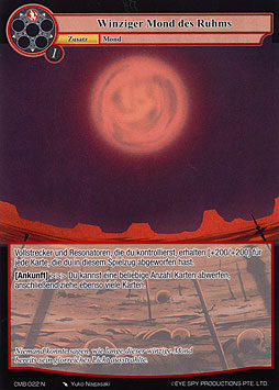 Winziger Mond des Ruhms