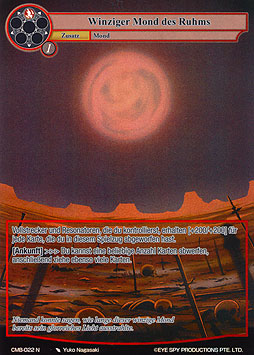 Winziger Mond des Ruhms