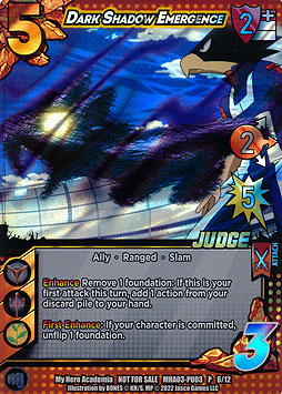 Dark Shadow Emergence