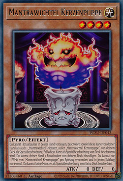 Mantrawichtel Kerzenpuppe