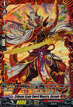 Crimson Scale Sword Maestro, Burnaia