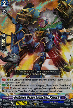 Diabolos Heavy Launcher, Patrick