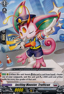 Guidance Monster, Trafficon