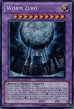 Worm Zero Hidden Arsenal 3 Hidden Arsenal Einzelkarten Yu 