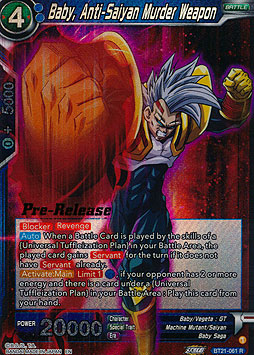 Baby, Anti-Saiyan Murder Weapon