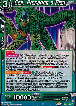 Cell, Preparing a Plan