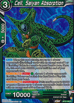Cell, Saiyan Absorption
