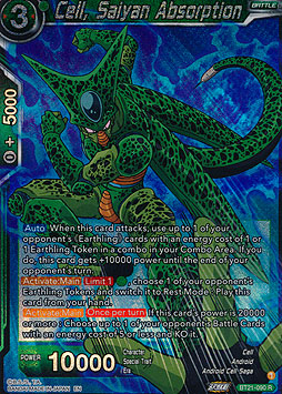 Cell, Saiyan Absorption