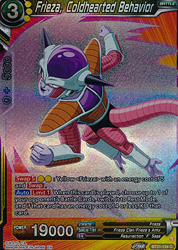 Frieza, Coldhearted Behavior