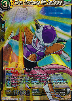 Frieza, Overflowing With Confidence