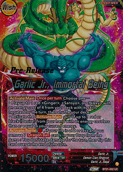 Garlic Jr. // Garlic Jr., Immortal Being