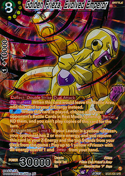 Golden Frieza, Evolved Emperor