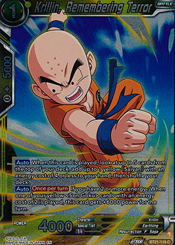 Krillin, Remembering Terror