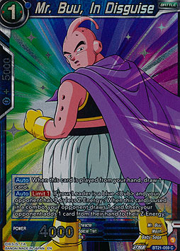 Mr. Buu, In Disguise