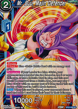 Mr. Buu, Majin Defender