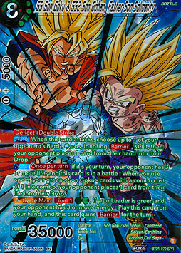 SS Son Goku & SS2 Son Gohan, Father-Son Solidarity