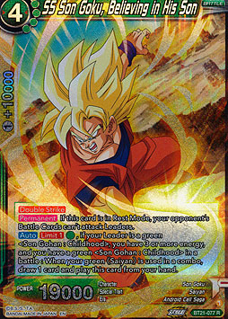 SS Son Goku, Believing in His Son